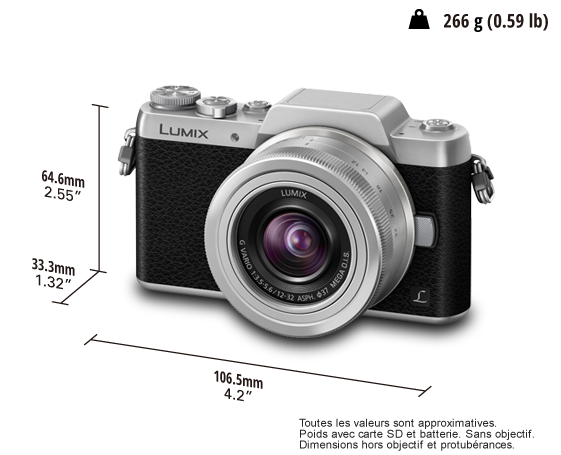 Appareil photo numérique LUMIX DMC-GF7K