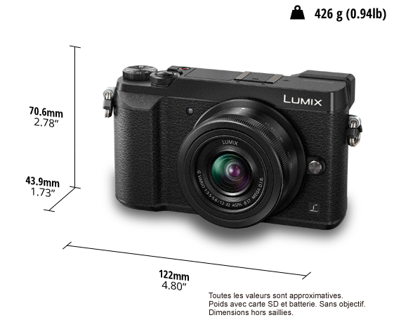 Appareil photo hybride DMC-GX80K