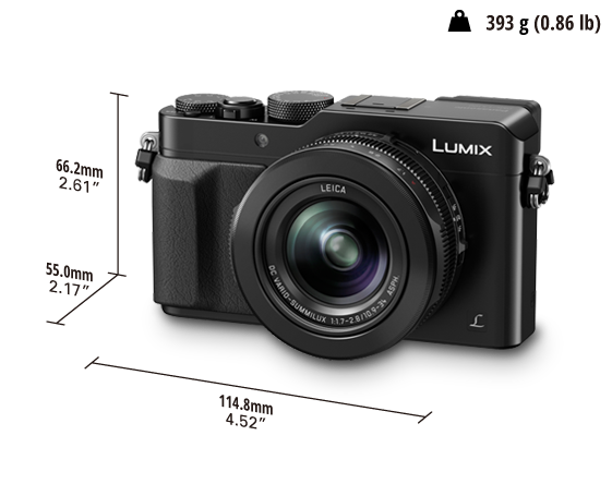 LUMIX Appareil Photo Expert DMC-LX100