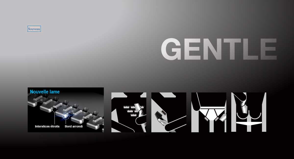 Lames 100% sécurisées
