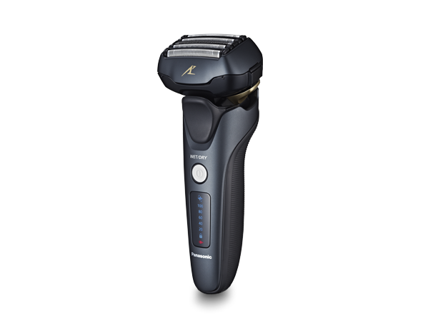 Photo de Tondeuse électrique ES-LV97 à 5 lames pour rasage sur peau humide/à sec avec capteur de barbe réactif et socle de charge