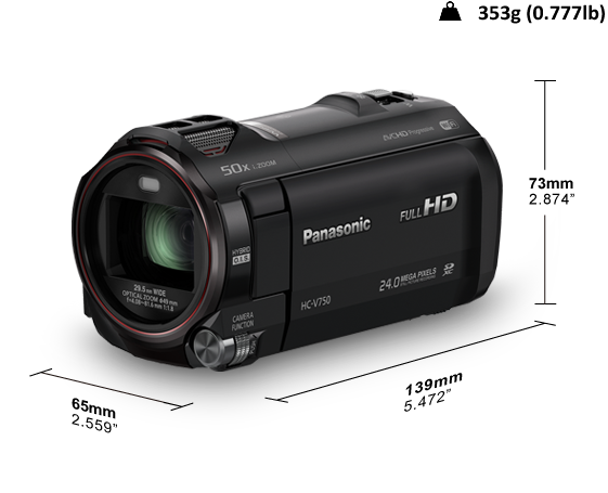 Caméscopes HC-V750EF-K