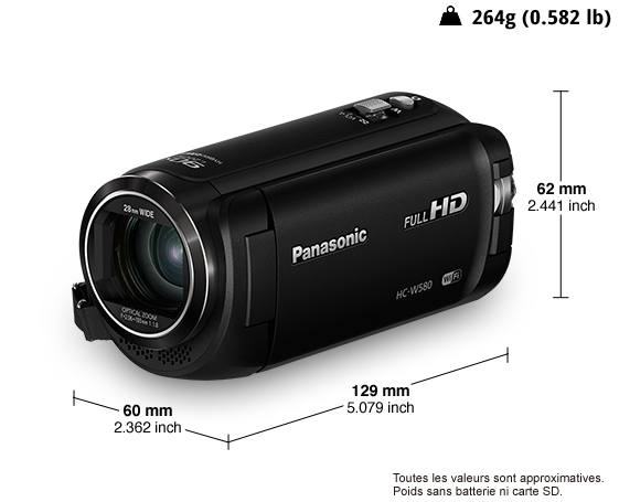 HD Camcorder HC-W580