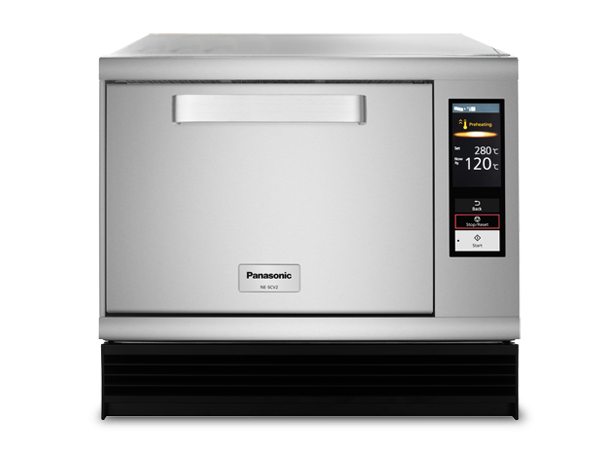 Photo de Four combin&eacute; &agrave; cuisson acc&eacute;l&eacute;r&eacute;e professionnel NE-SCV2