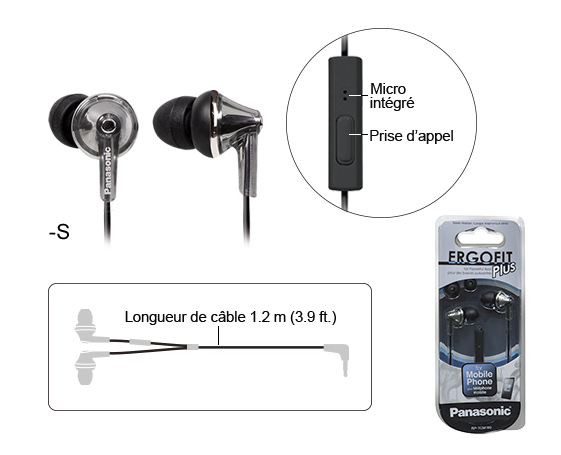 Écouteurs stéréo RP-TCM190