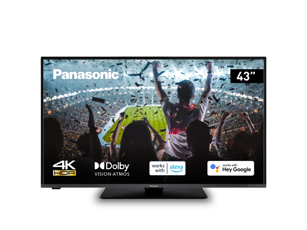 Photo de Téléviseur intelligent Panasonic Smart TV™ LED 4K série TX-43LX600E