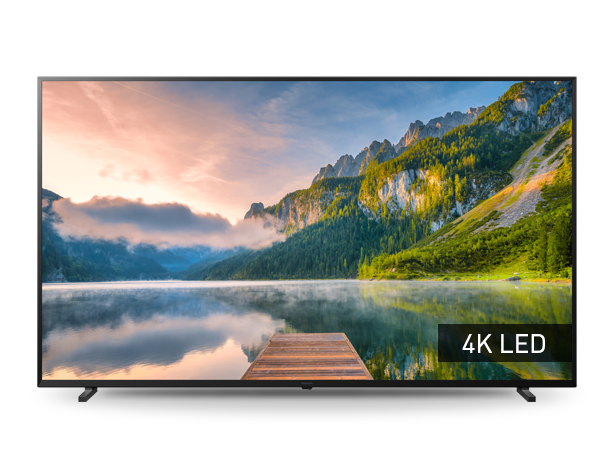 Photo de Android TV TX-65JX800E avec HDR et 4K LED de 65 pouces.