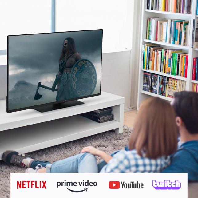 Smart TV / Έξυπνη τηλεόραση για πρόσβαση σε υπηρεσίες streaming