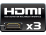 Είσοδος HDMI x 3