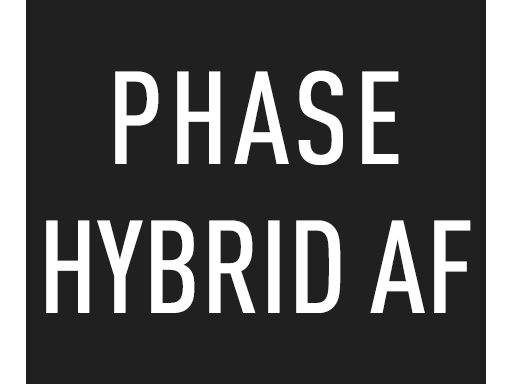 Automatsko hibridno fokusiranje s prepoznavanjem faze