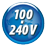 100 – 240 V