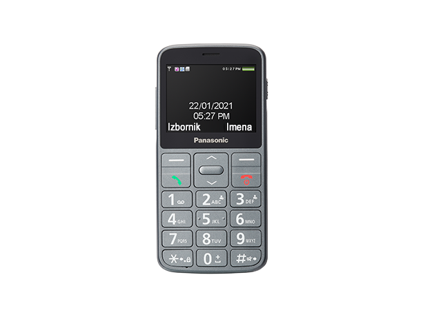 Fotografija Mobilni telefon za jednostavno rukovanje KX-TU160