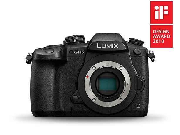 A LUMIX DC-GH5 digitális egyobjektíves tükör nélküli fényképezőgép fényképen