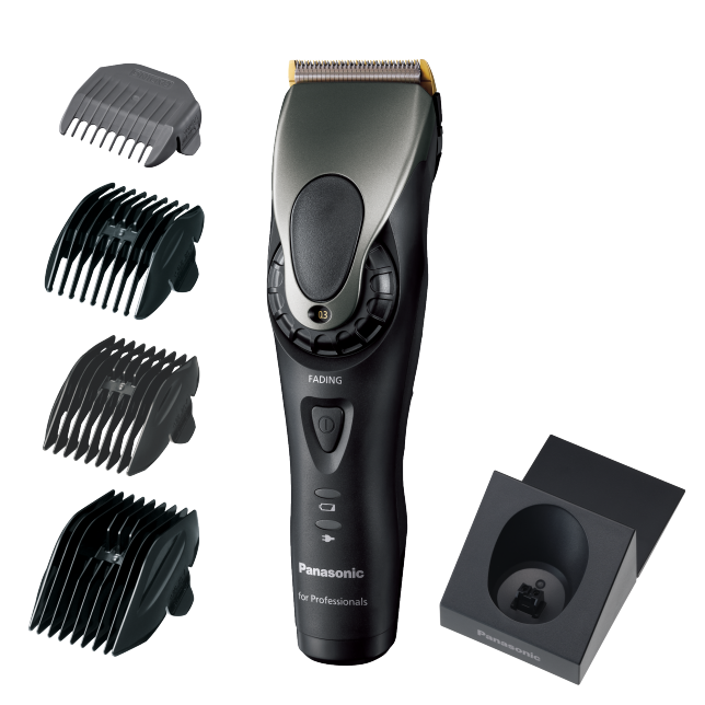 A ER-HGP86 professzionális vezeték nélküli hajnyíró fodrászoknak és borbélyoknak átmenetnyírásra optimalizálva fényképen