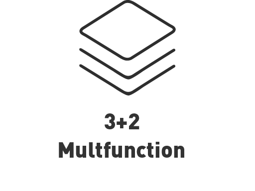 3+2 Multifungsi