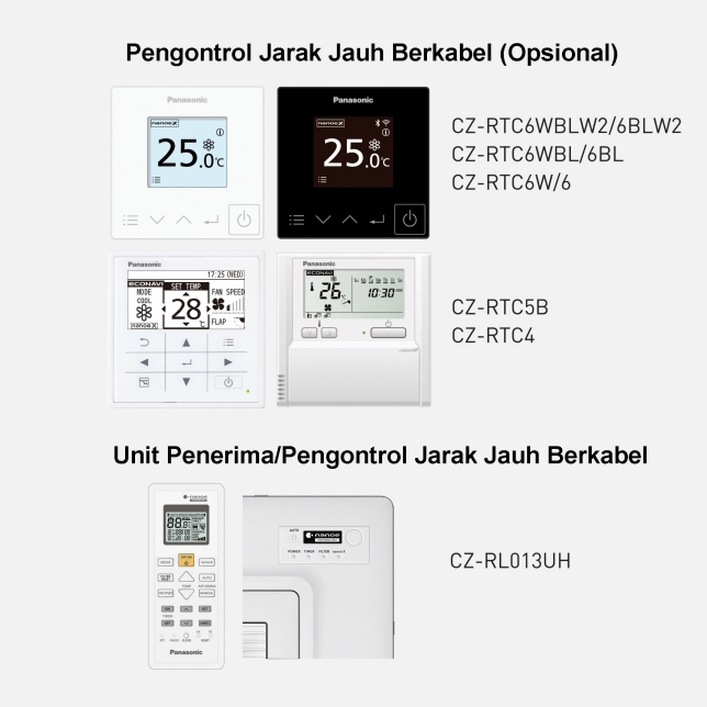 Pengontrol Jarak Jauh Berkabel, Nirkabel
