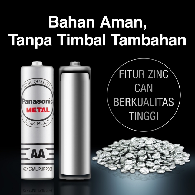 Kaleng Paduan Seng Baru