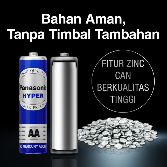 Kaleng Paduan Seng Baru