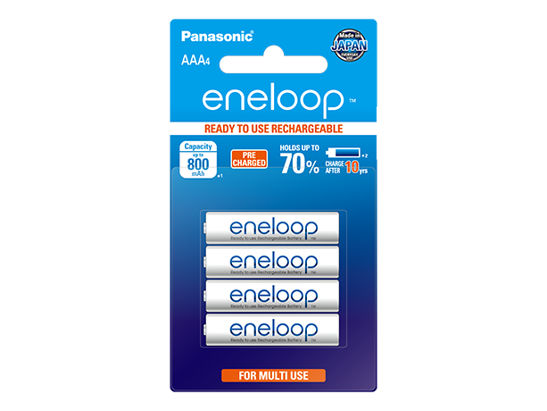 Photo of eneloop AAA Ni-MH Pre-Charged Rechargeable Batteries, 4-Pcs