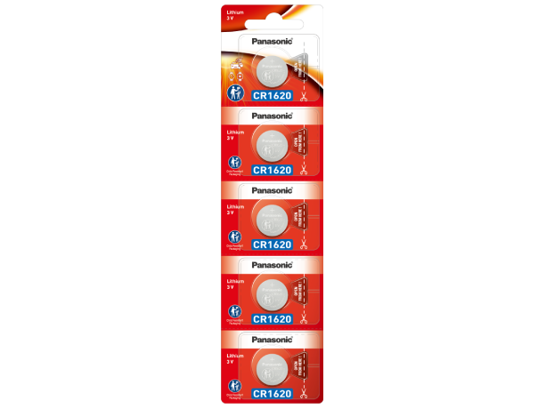 Photo of CR1620 Lithium Coin Batteries, 5-Pcs