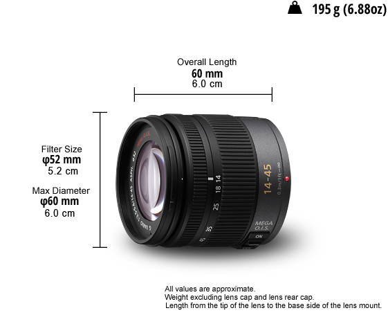H-FS014045 Lenses - Panasonic India