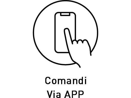 Comandi Via APP
