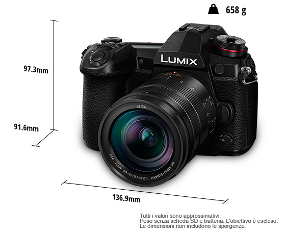 Fotocamera digitale mirrorless LUMIX DC-G9L