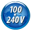 100-240 V