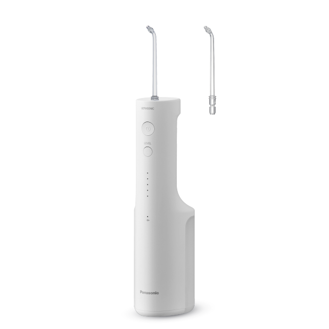 Foto di Irrigatore orale ricaricabile con tecnologia ultrasonica EW-DJ66 : Bianco