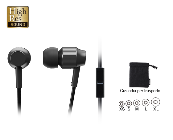 Auricolari in-ear ad alta risoluzione RP-HDE3M