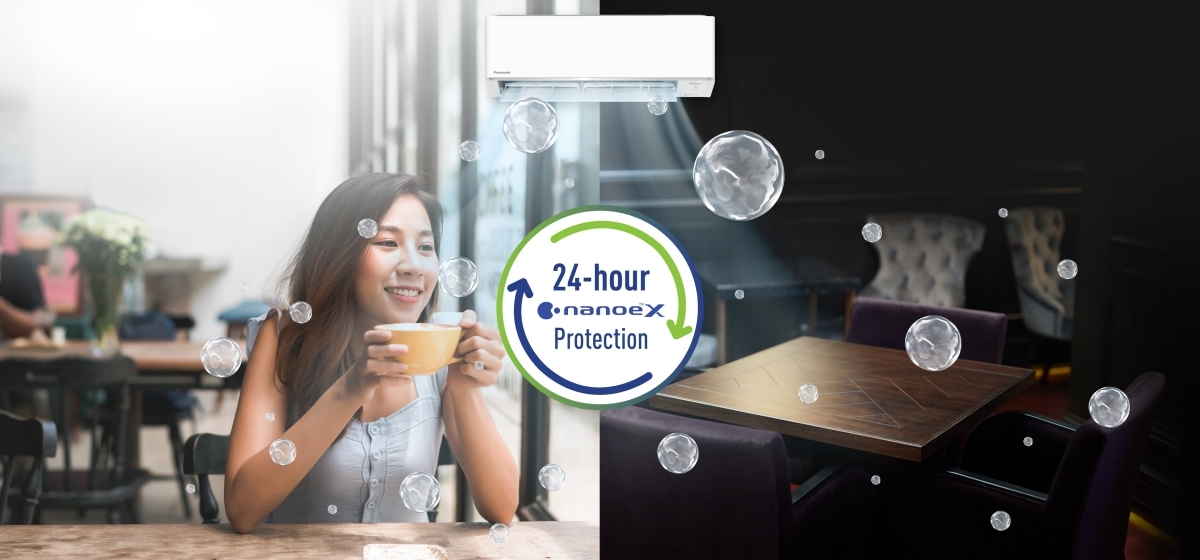 Stay Safe Indoors with 24-hour nanoe™ X Air Protection