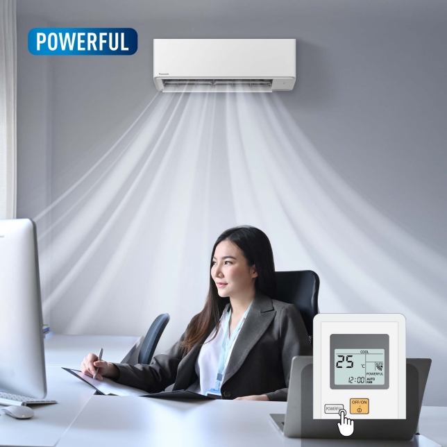 Instant Powerful Cooling with a Push of a Button