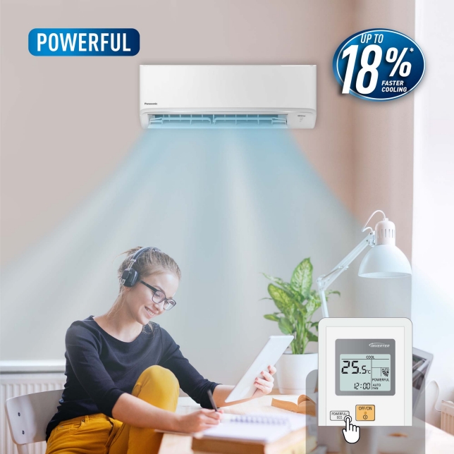 Instant Powerful Cooling with a Push of a Button