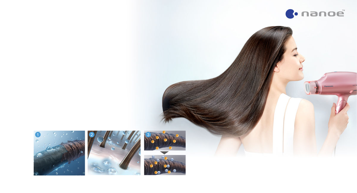 nanoe™ ជួយឱ្យស្បែកក្បាល មានសុខភាពល្អ និងសក់ស្រស់ស្អាត