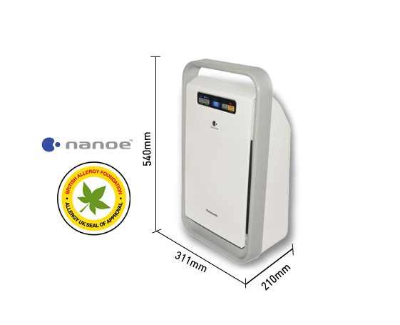 ម៉ាស៊ីនបន្សុទ្ធខ្យល់ F-PXJ30A ប្រើបច្ចេកវិទ្យា nanoe™ ដែលមិនផ្ដល់សំណើម