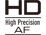 AF ច្បាស់ក្រឡែកម្រិត HD