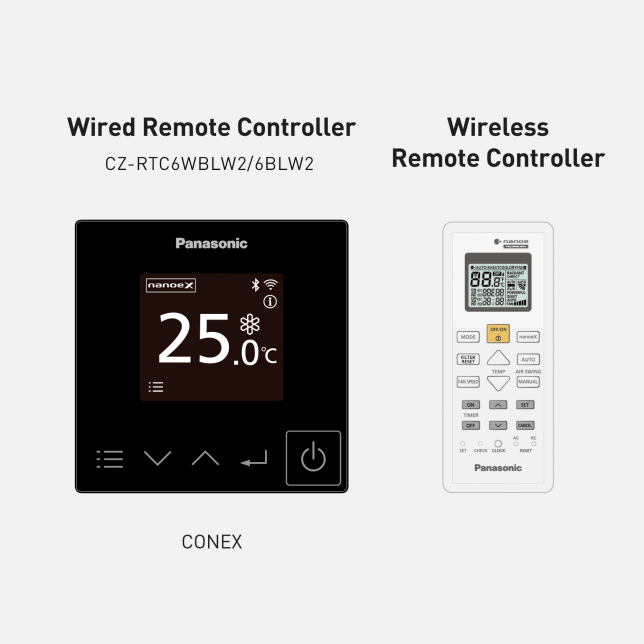 Wireless, Wired Remote Controller