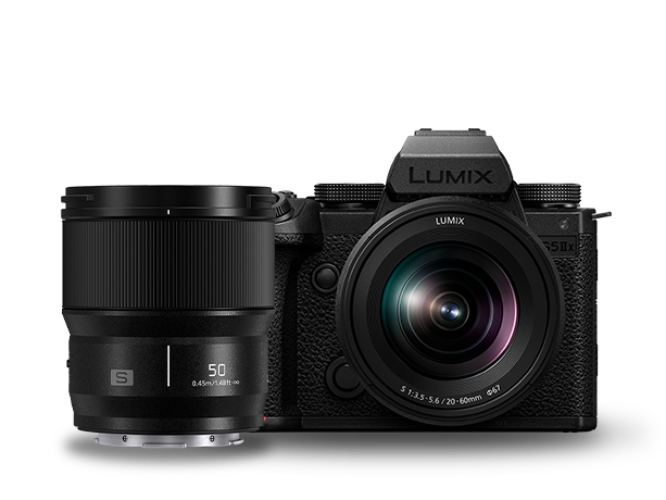 Nuotrauka LUMIX S5IIX viso kadro neveidrodinis fotoaparatas DC-S5M2XW