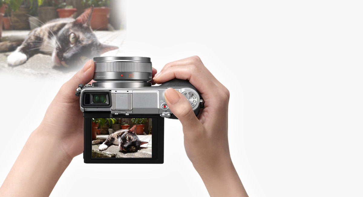 شاشة LCD حجم 3 بوصة قابلة للإمالة
