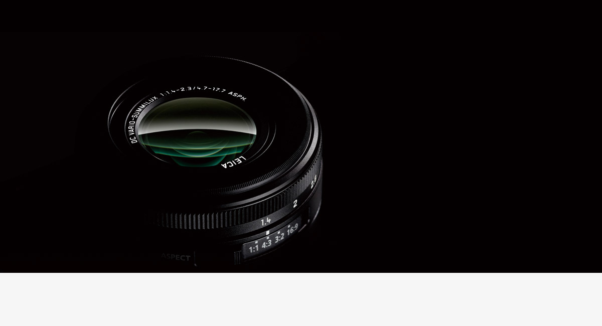 عدسة LEICA DC VARIO-SUMMILUX ساطعة للغاية F1.4-2.3