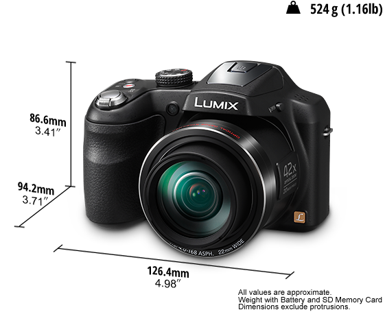 الكاميرا الرقمية LUMIX DMC-LZ40