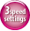3 إعدادات للسرعة