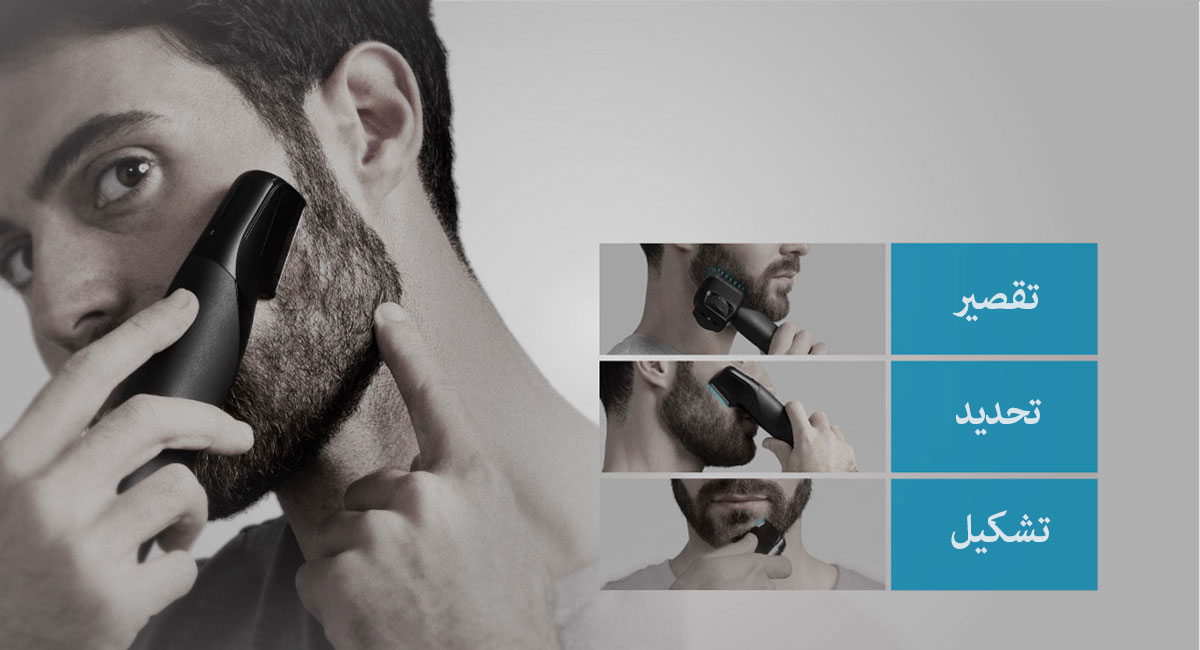 تصميم مبتكر 3 في 1 لسهولة القص وتشكيل الحافة والشكل