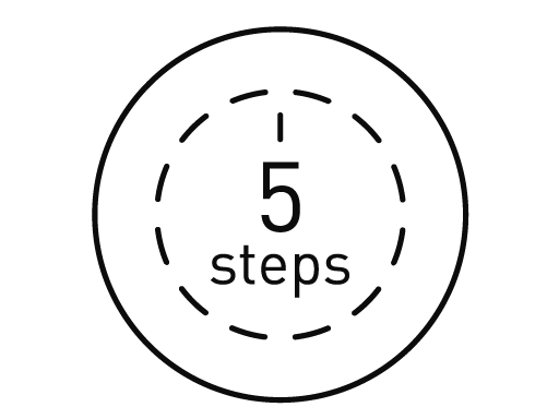 حلاقة من 5 خطوات