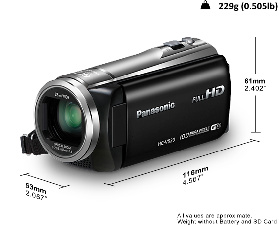 كاميرا فيديو HC-V520