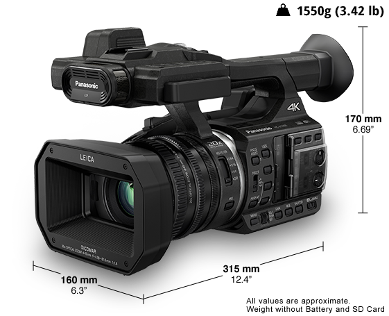 كاميرا فيديو فائقة الدقة بدقة 4K ‏HC-X1000