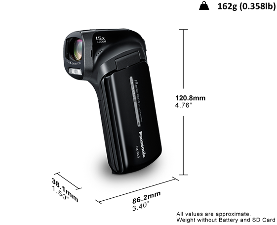 كاميرا أسلوب نشط HX-DC3