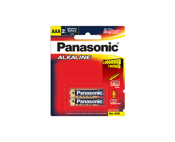 بطارية حجم AAA ألكالاين LR03T/2B