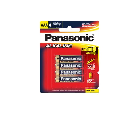 بطارية حجم AAA ألكالاين LR03T/4B