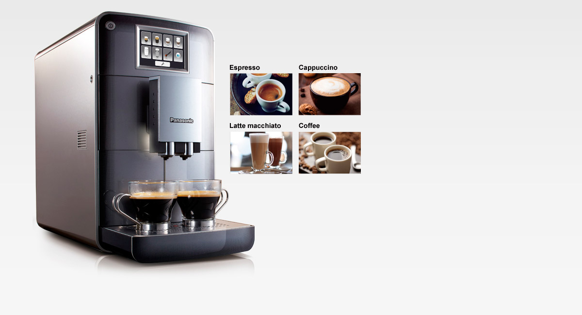 تشغيل تلقائي كامل لتحضير أنواع مختلفة من القهوة
